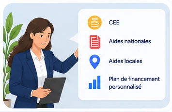 Plan de financement de la copropriété : CEE, aides nationales et locales