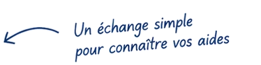 Un échange simple pour connaître vos aides